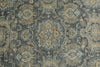10x14 Gray and Light Blue Anatolian Tribal Rug