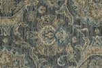 10x14 Gray and Light Blue Anatolian Tribal Rug