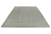 10x14 Gray and Light Blue Anatolian Tribal Rug