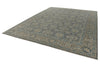 10x14 Gray and Light Blue Anatolian Tribal Rug