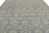 10x14 Gray and Light Blue Anatolian Tribal Rug