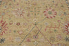9x12 Yellow and Ivory Turkish Oushak Rug