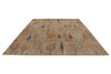 9x12 Brown and Multicolor Anatolian Traditional Rug
