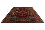 9x12 Red and Multicolor Anatolian Traditional Rug
