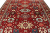 9x12 Red and Multicolor Anatolian Traditional Rug