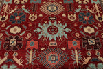 9x12 Red and Multicolor Anatolian Traditional Rug