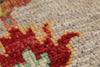 9x12 Gray and Multicolor Turkish Tribal Rug