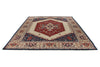 9x12 Ivory and Multicolor Anatolian Traditional Rug