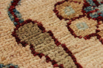 9x12 Ivory and Multicolor Anatolian Traditional Rug