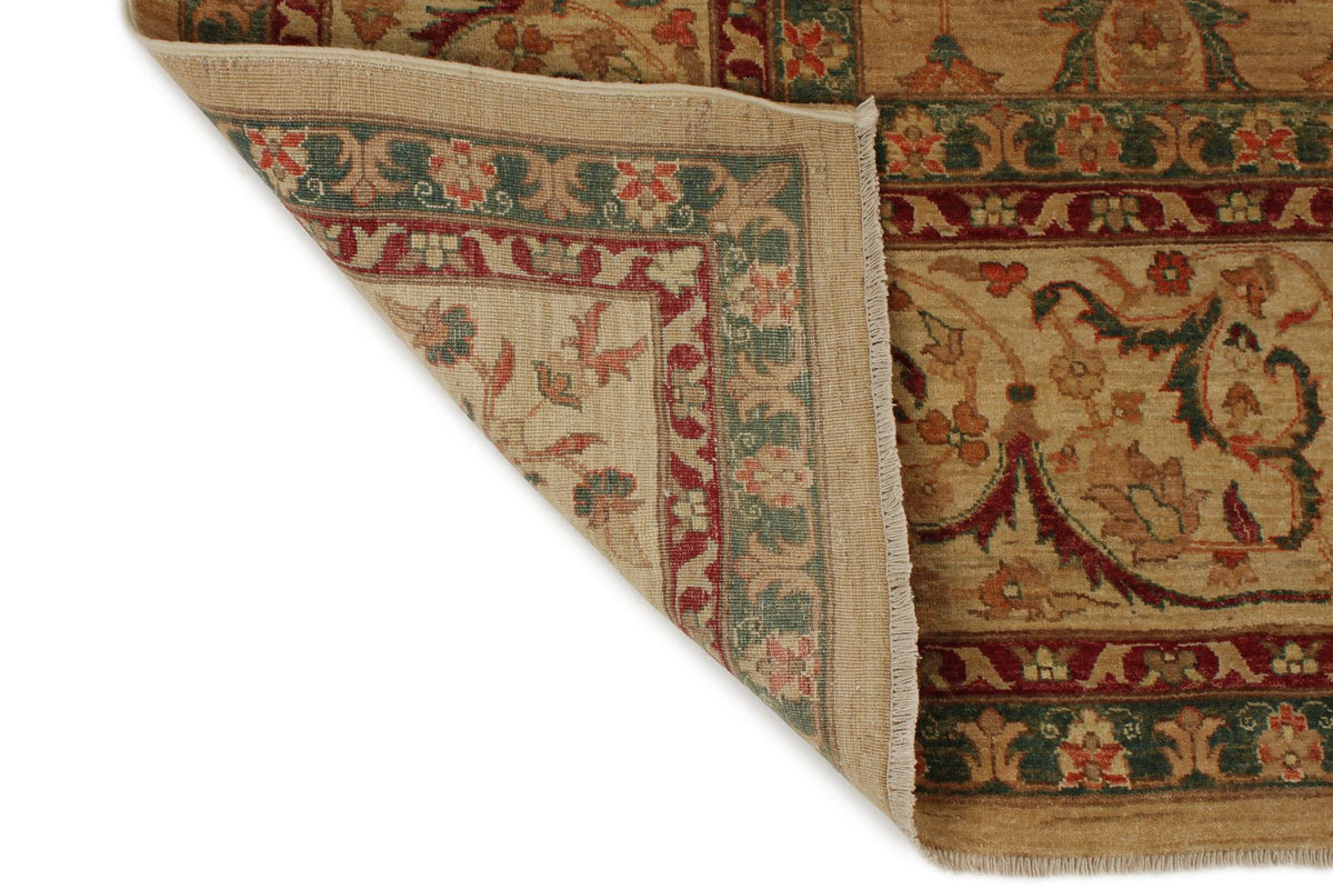 9x12 Camel and Ivory Anatolian Traditional Rug
