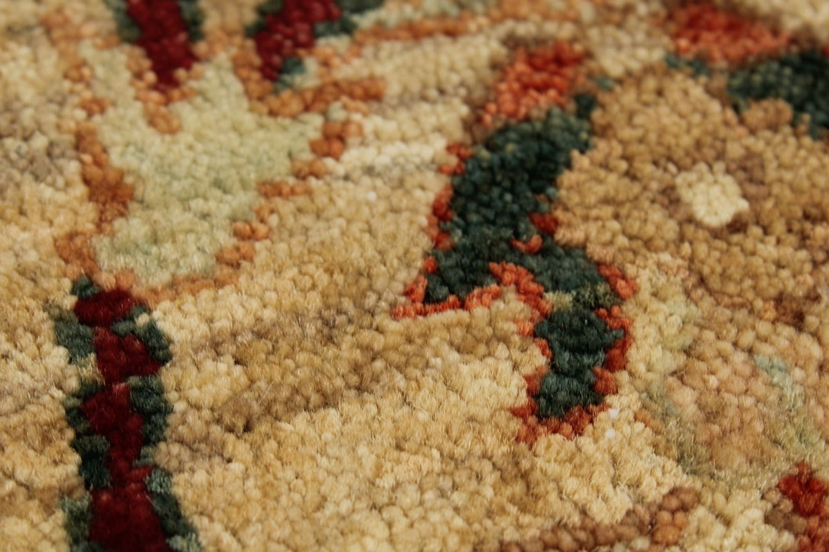 9x12 Camel and Ivory Anatolian Traditional Rug