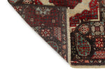 2x15 Black and Multicolor Turkish Tribal Runner