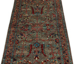3x7 Gray and Multicolor Anatolian Traditional Runner
