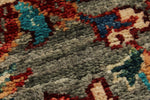 3x7 Gray and Multicolor Anatolian Traditional Runner