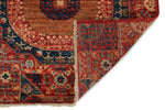 3x8 Red and Multicolor Turkish Tribal Runner