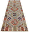 3x11 Multicolor and Ivory Anatolian Traditional Runner