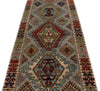 3x11 Multicolor and Ivory Anatolian Traditional Runner