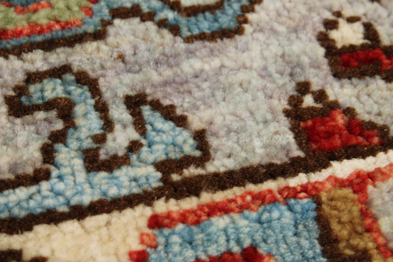 3x11 Multicolor and Ivory Anatolian Traditional Runner