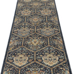 3x11 Gray and Ivory Turkish Oushak Runner