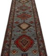 3x13 Gray and Multicolor Anatolian Traditional Runner