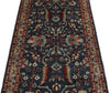 3x7 Navy and Blue Anatolian Traditional Runner