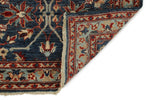3x7 Navy and Blue Anatolian Traditional Runner