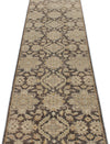 3x11 Gray and Ivory Turkish Oushak Runner