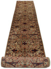 2x25 Light Green and Multicolor Anatolian Traditional Runner