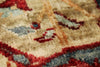 2x25 Light Green and Multicolor Anatolian Traditional Runner