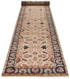 3x17 Ivory and Navy Anatolian Traditional Runner