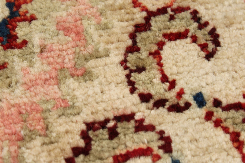3x17 Ivory and Navy Anatolian Traditional Runner
