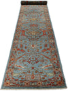 3x16 Blue and Multicolor Anatolian Traditional Runner
