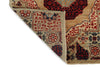 2x18 Green and Multicolor Turkish Tribal Runner