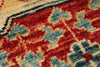 4x6 Red and Multicolor Turkish Tribal Rug