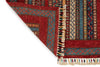 4x6 Multicolor and Multicolor Turkish Tribal Rug