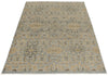 4x6 Gray and Ivory Turkish Oushak Rug