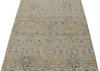 4x6 Gray and Ivory Turkish Oushak Rug