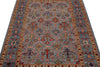 4x6 Gray and Light Blue Anatolian Traditional Rug