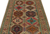 4x6 Light Brown and Multicolor Anatolian Traditional Rug