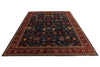 10x14 Navy and Red Anatolian Traditional Rug