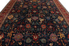 10x14 Navy and Red Anatolian Traditional Rug