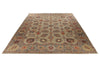 10x13 Light Brown and Multicolor Anatolian Traditional Rug