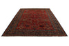 10x14 Red and Navy Anatolian Traditional Rug