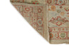 10x14 Ivory and Ivory Turkish Oushak Rug