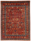 10x13 Red and Multicolor Anatolian Traditional Rug