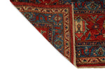 10x13 Red and Multicolor Anatolian Traditional Rug