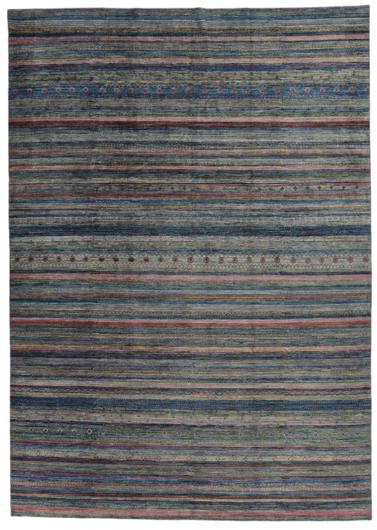 10x14 Multicolor and Multicolor Anatolian Traditional Rug