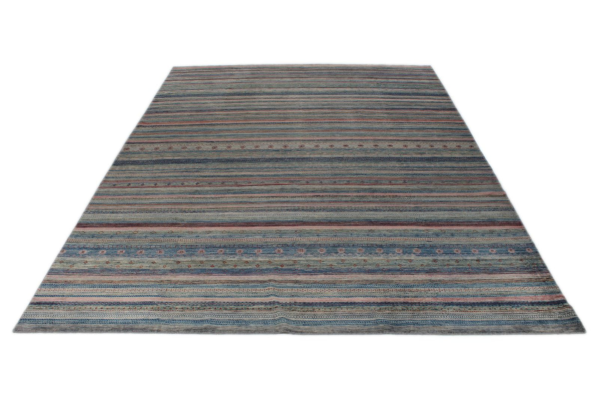 10x14 Multicolor and Multicolor Anatolian Traditional Rug