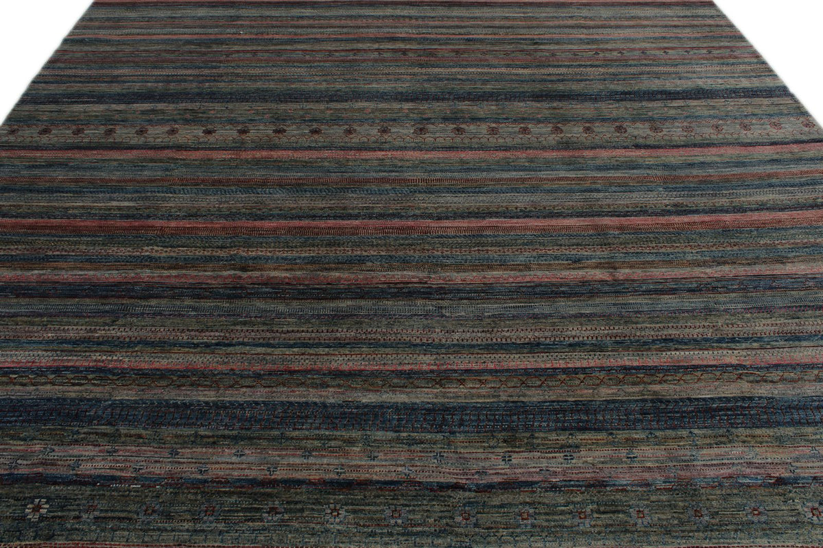 10x14 Multicolor and Multicolor Anatolian Traditional Rug