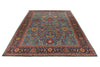 10x14 Rust and Navy Anatolian Traditional Rug